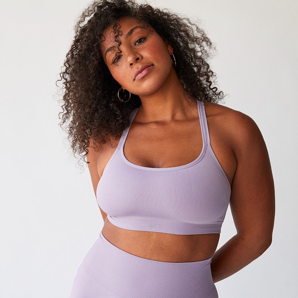 SET ACTIVE Sculptflex Box X Sports Bra in Spring